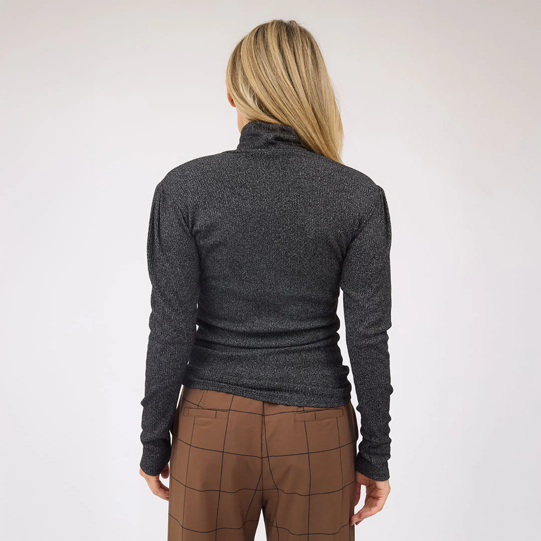 Sydney Turtleneck, Black - Image 4