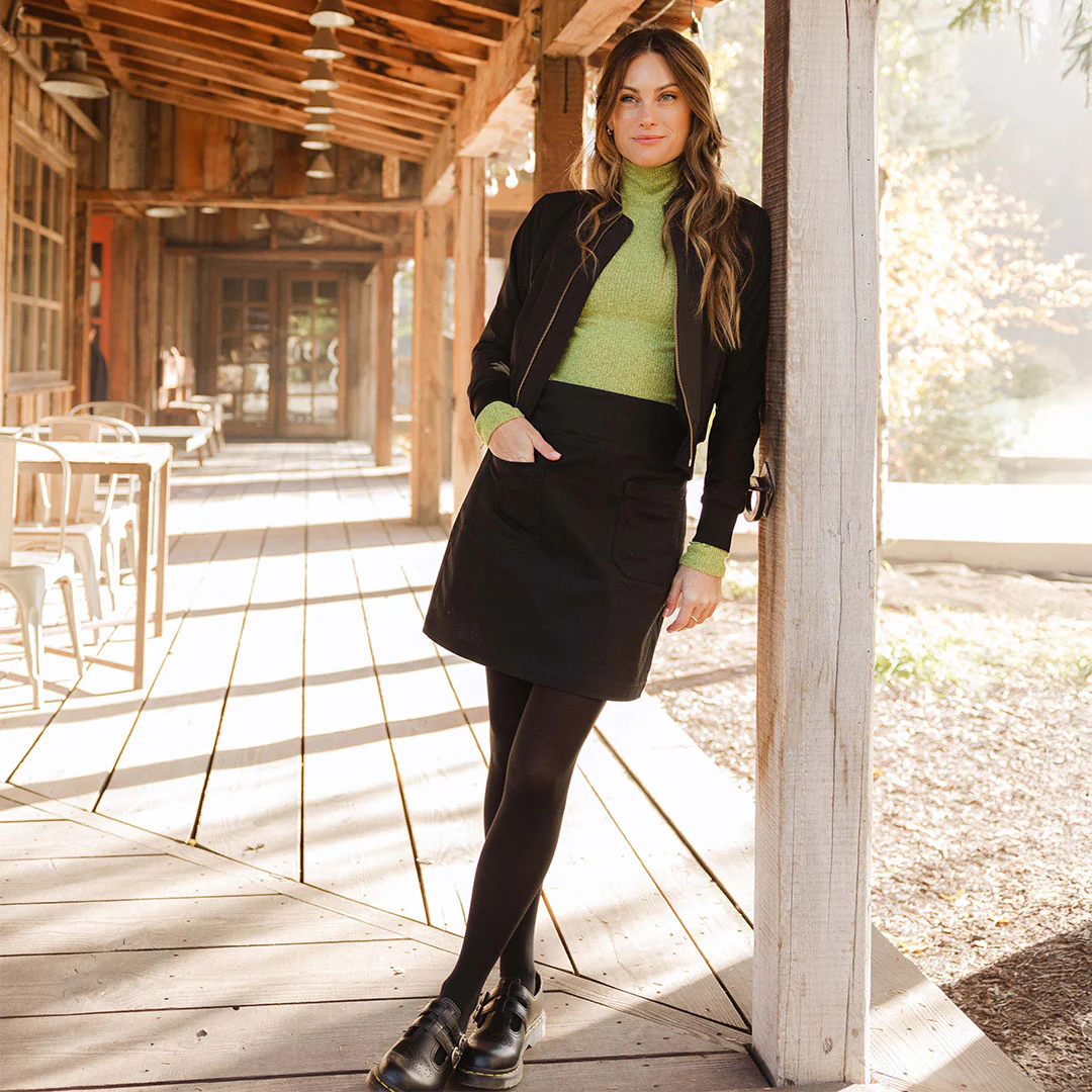 Sydney Turtleneck, Chartreuse - Image 8
