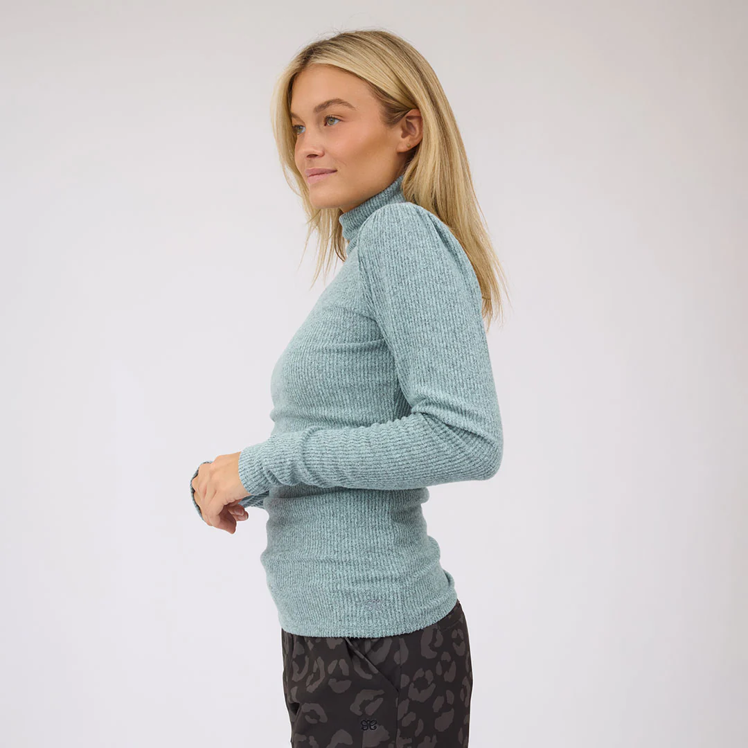 Sydney Turtleneck, Green Mint - Image 3