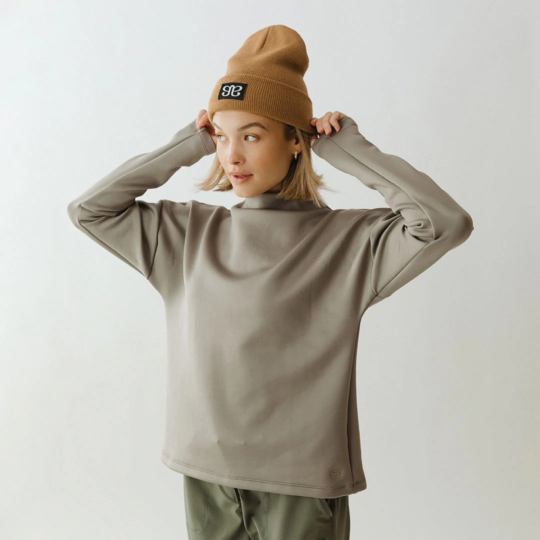 Taupe Cardiff Pullover - Image 2