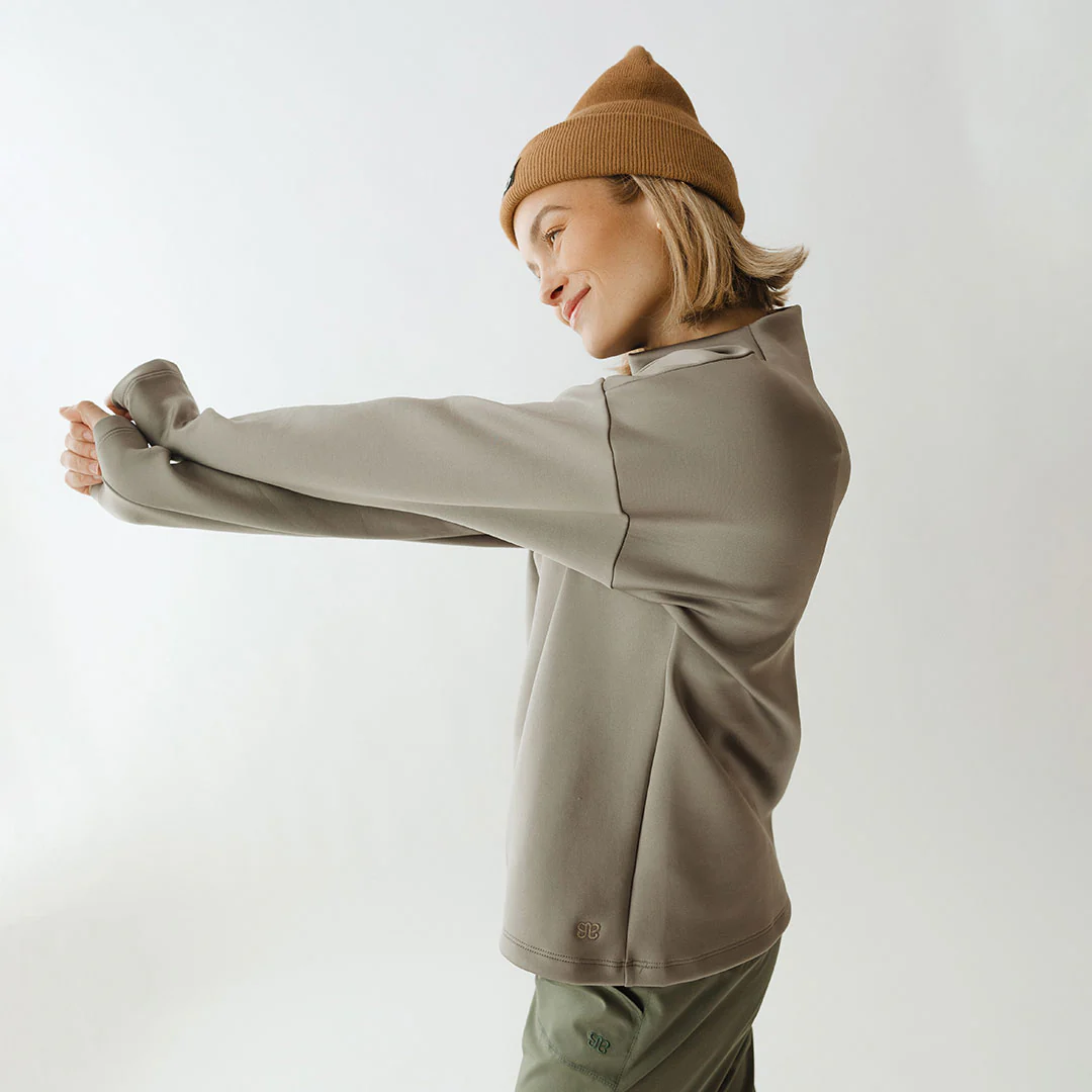 Taupe Cardiff Pullover - Image 4