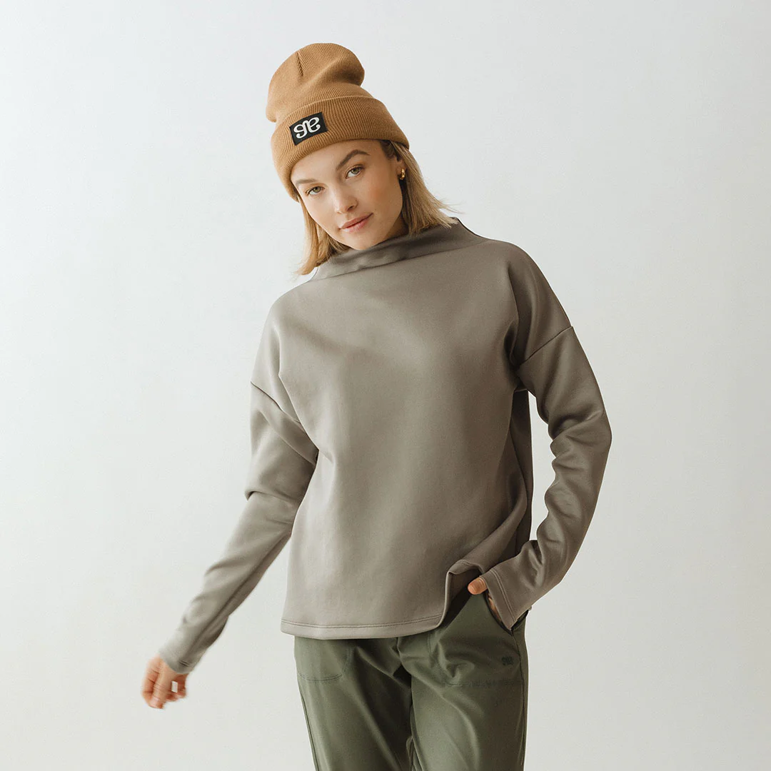 Taupe Cardiff Pullover - Image 5