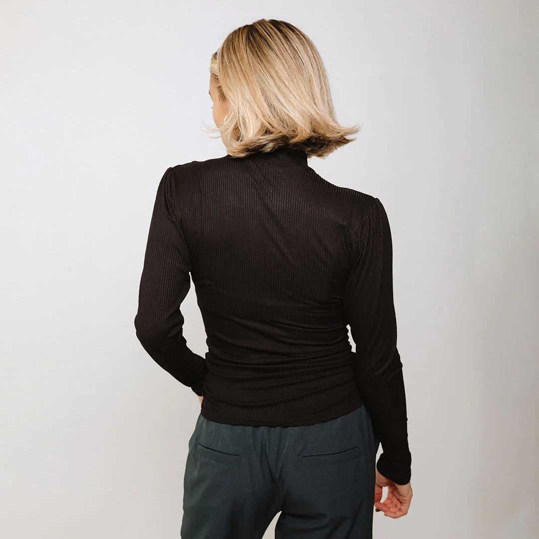 Tessa Long Sleeve, Black - Image 7