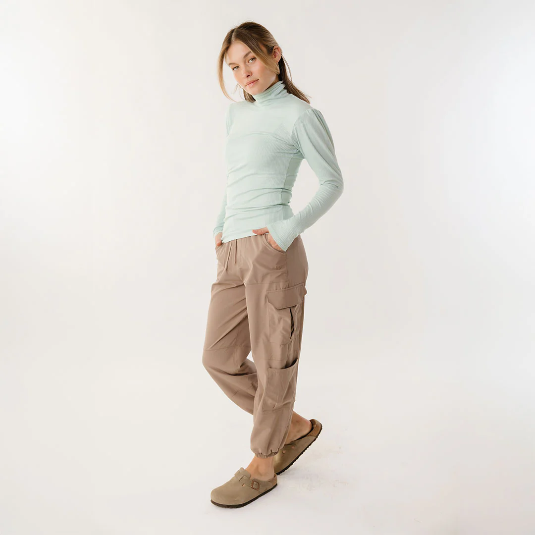 Tessa Long Sleeve, Mint Ice - Image 5