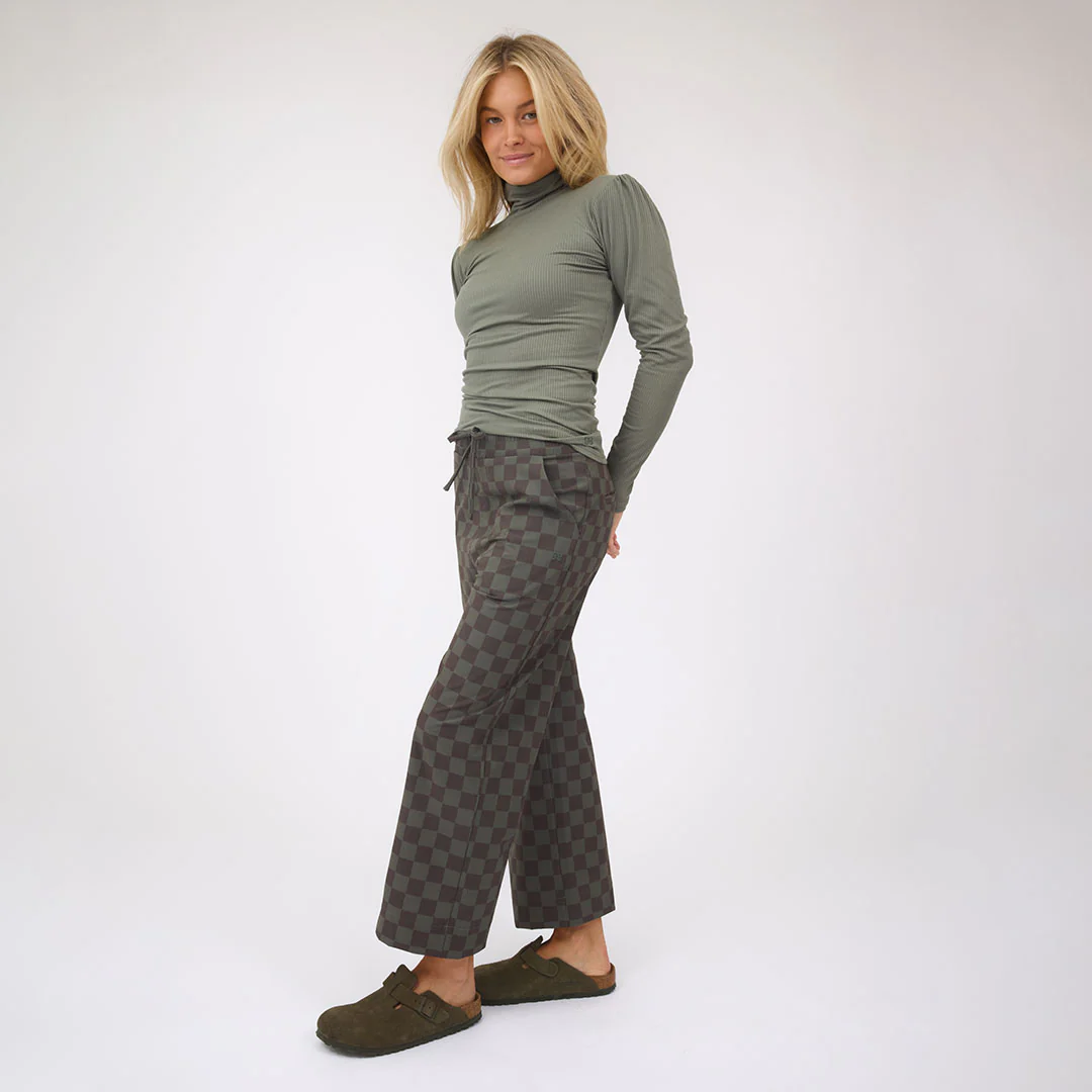 Tessa Long Sleeve, Olive - Image 7