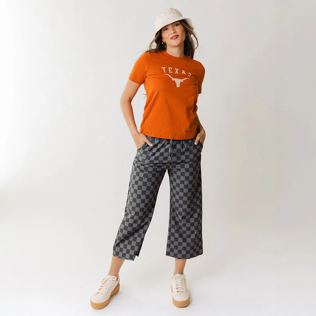 Texas Basic Graphic T-Shirt, Burnt Orange - Image 3