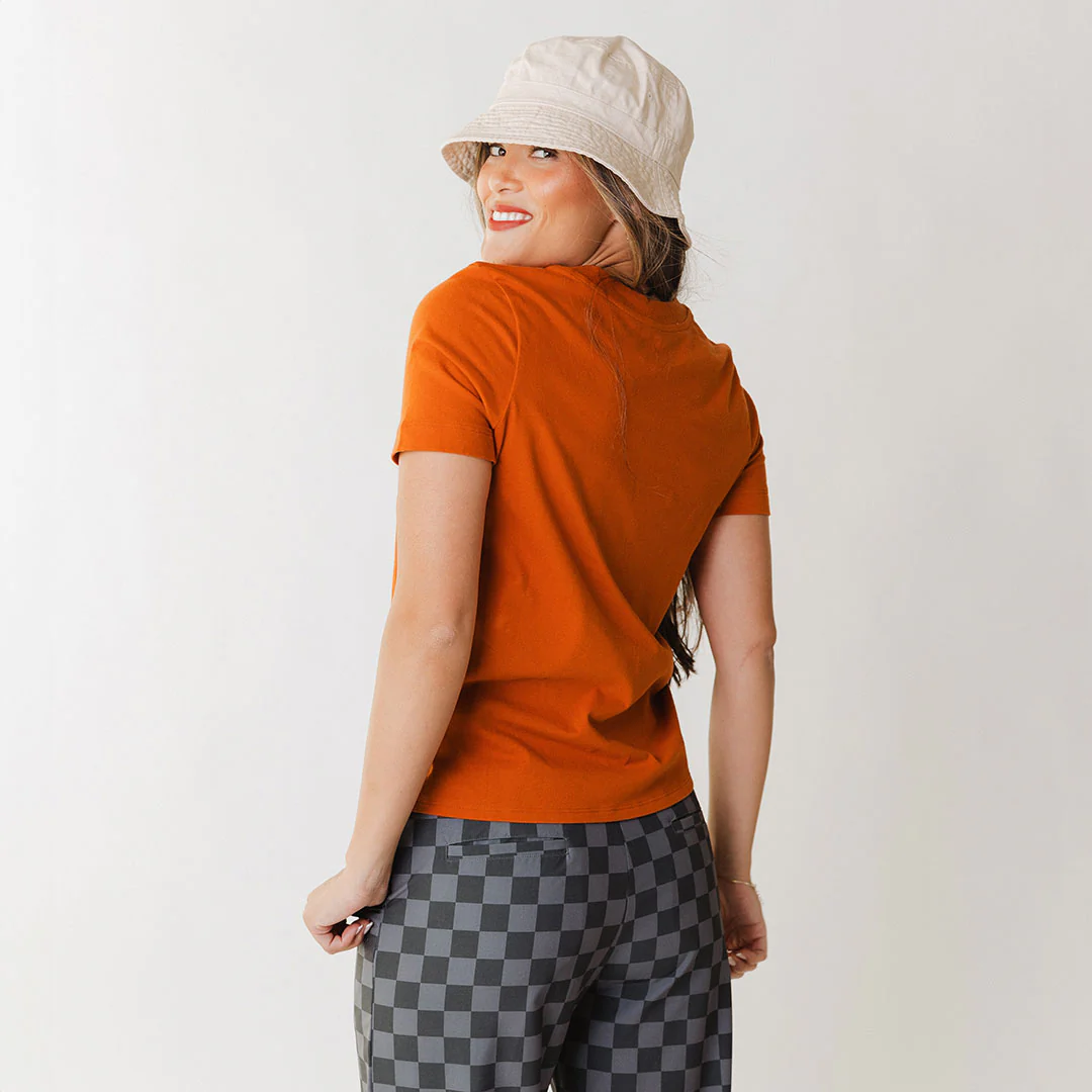 Texas Basic Graphic T-Shirt, Burnt Orange - Image 5