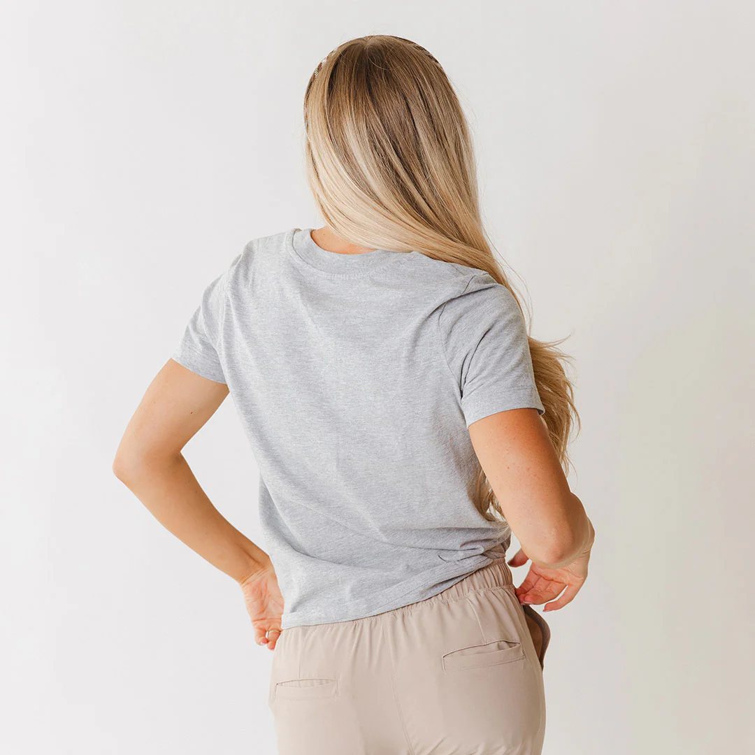 Texas Basic Graphic T-Shirt, Heather Grey - Image 5