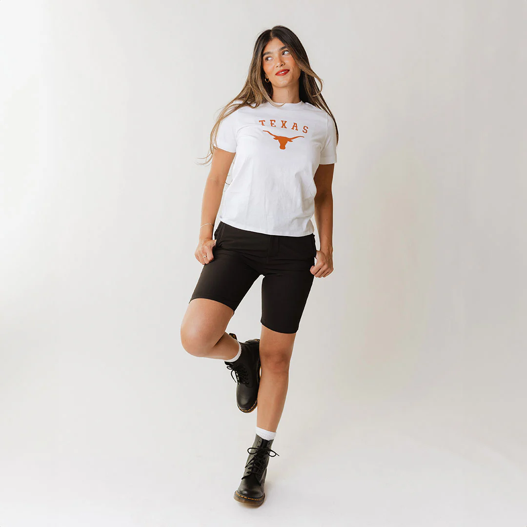 Texas Basic Graphic T-Shirt, White - Image 2