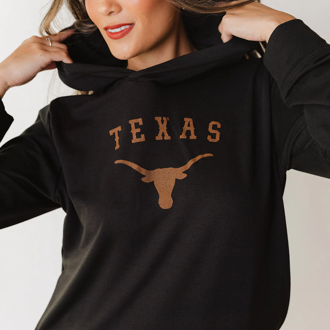 Texas Graphic City Pullover, Black - Image 3