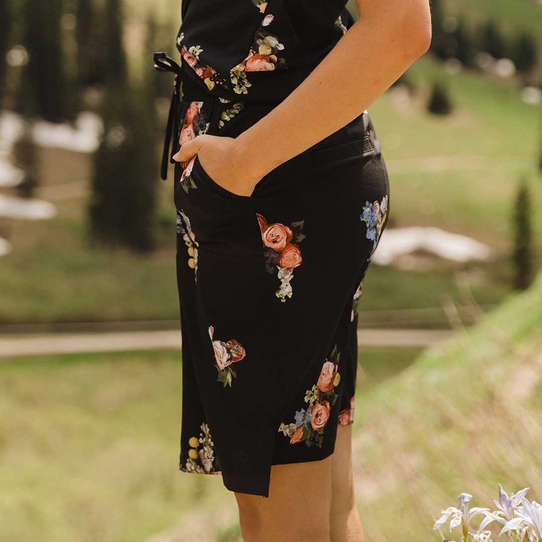 The Away Skirt, Rose Black - Image 7