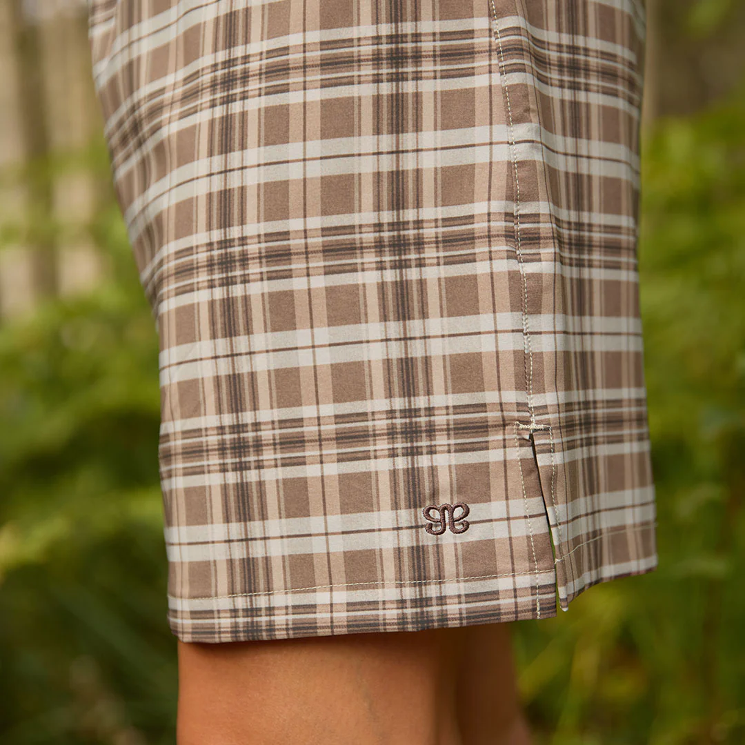 The Away Skirt, Toffee Plaid - Image 5