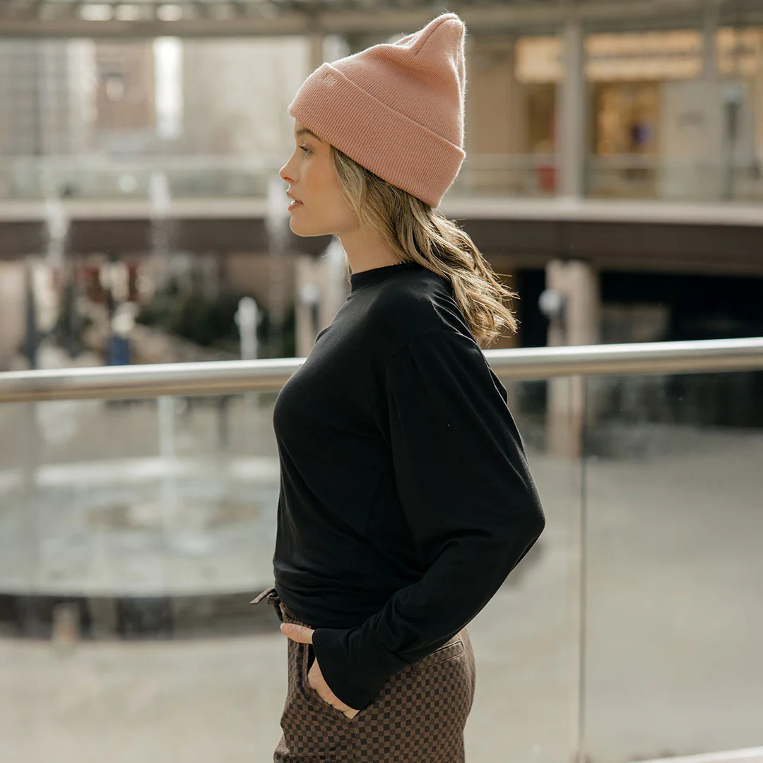 The Coco Long Sleeve, Bamboo Black - Image 4