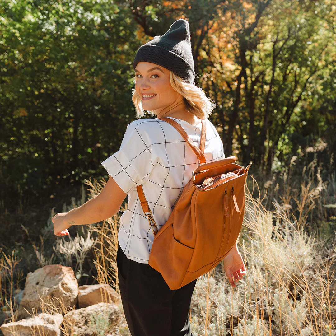 The Compass Satchel, Tan - Image 4