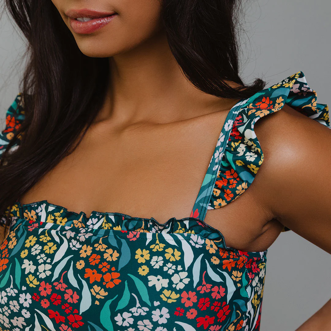 The Mimi One-Piece, Costa Floral - Image 7