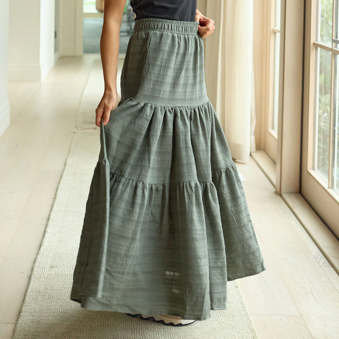 The Penny Skirt, Sage - Image 4