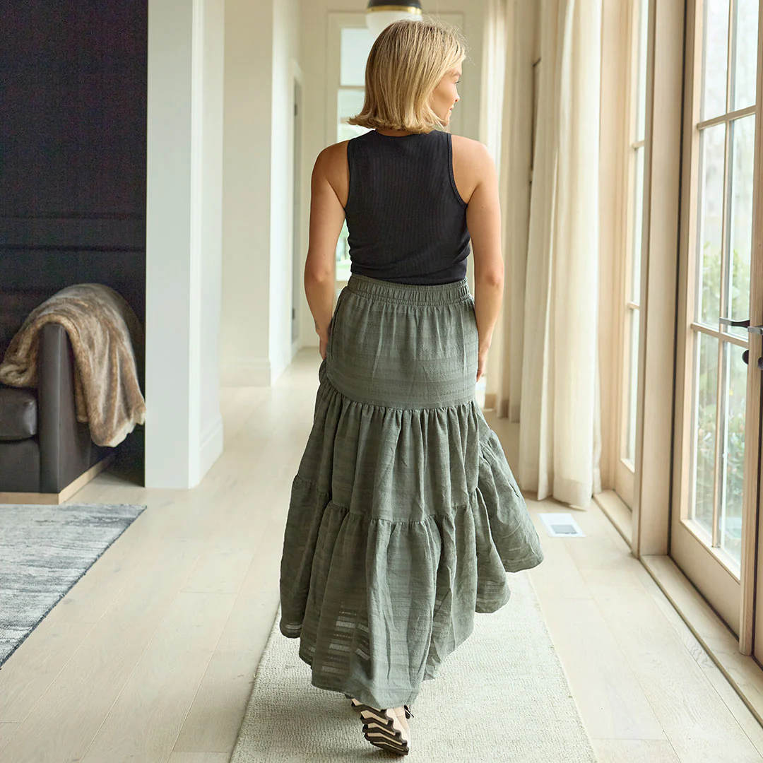 The Penny Skirt, Sage - Image 7