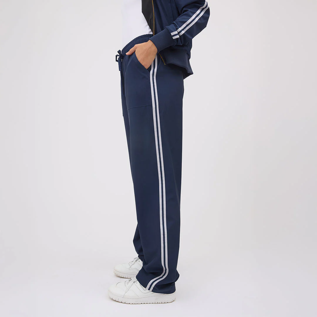 Track Pants, Navy - Image 6