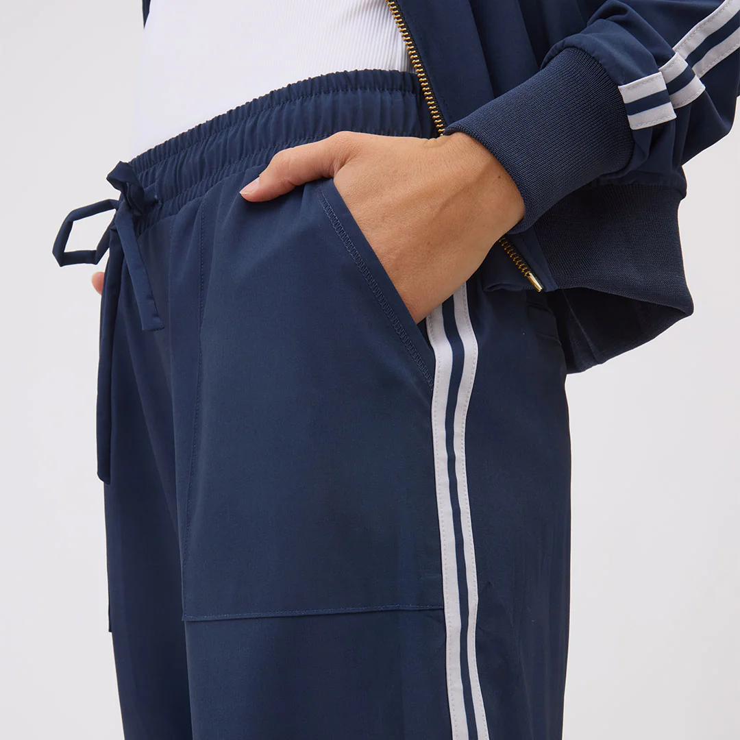 Track Pants, Navy - Image 8