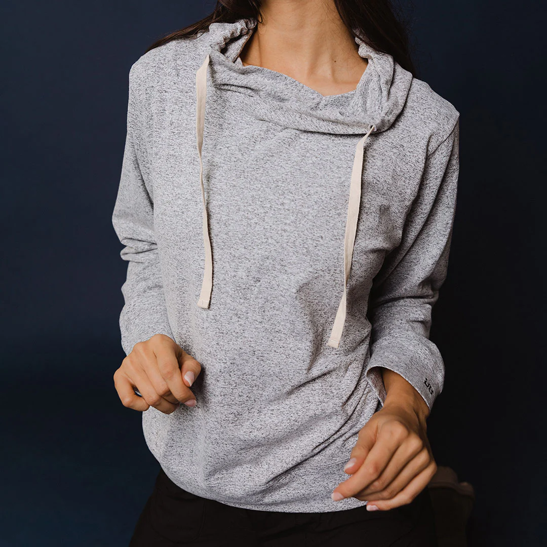Travel Hoodie, Heather Grey - Image 7