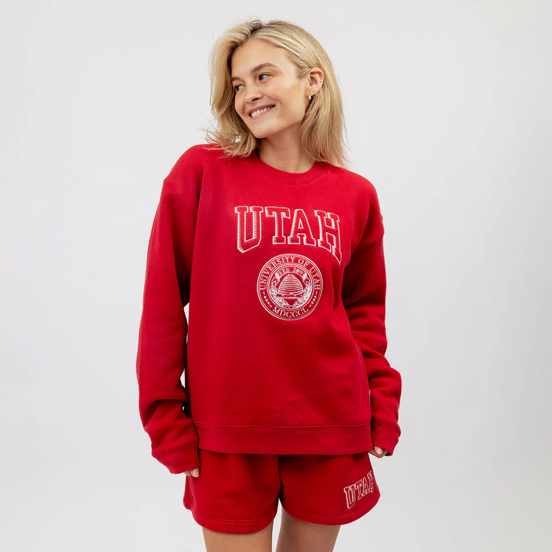 Utah Arrive Crew, Red - Seal