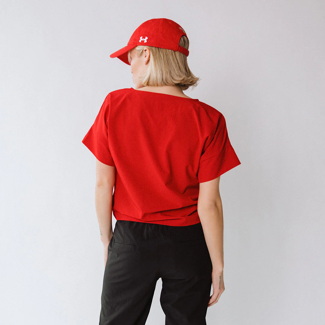 Utah Boss Tee, Crimson - Image 5
