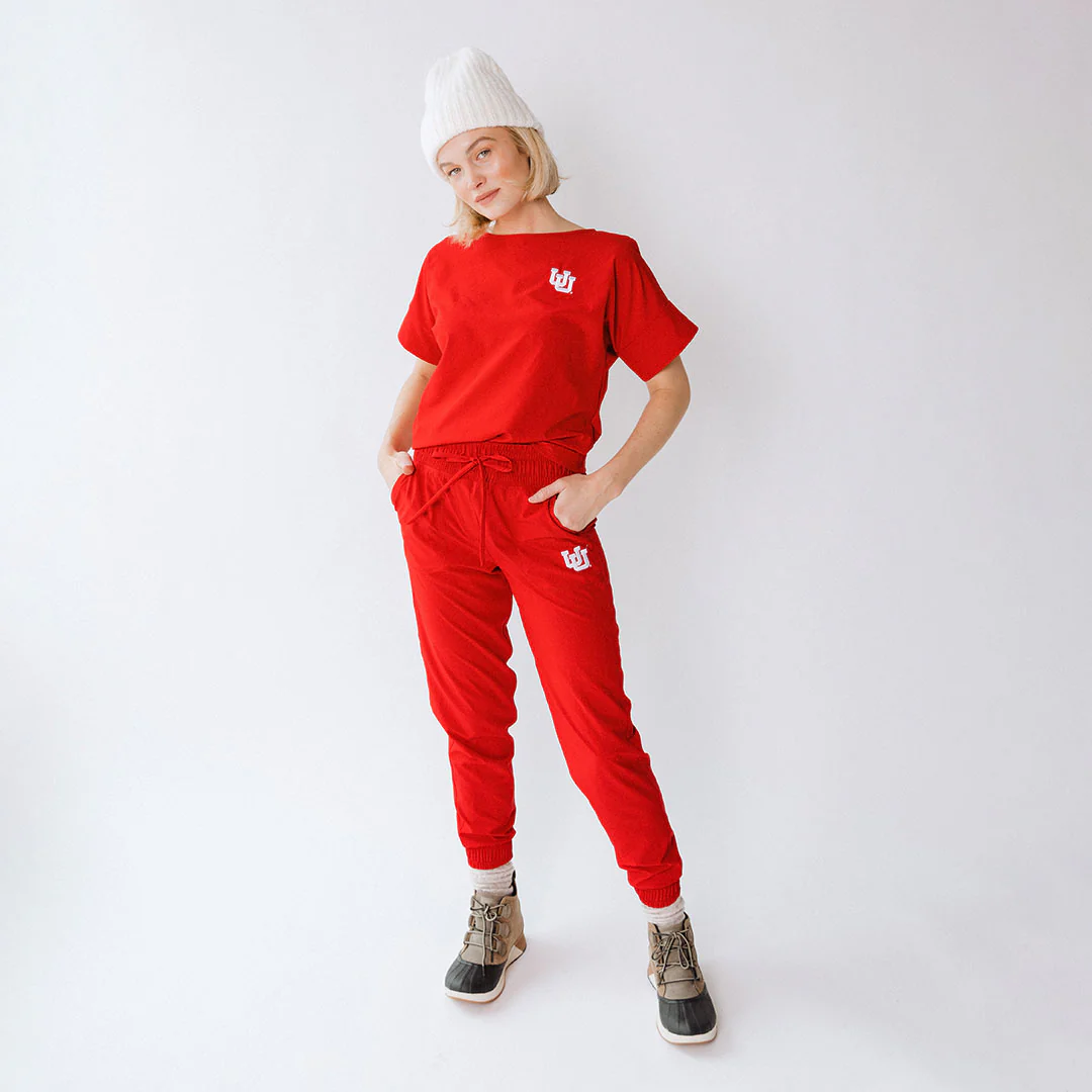 Utah Boss Tee, Crimson - Image 7