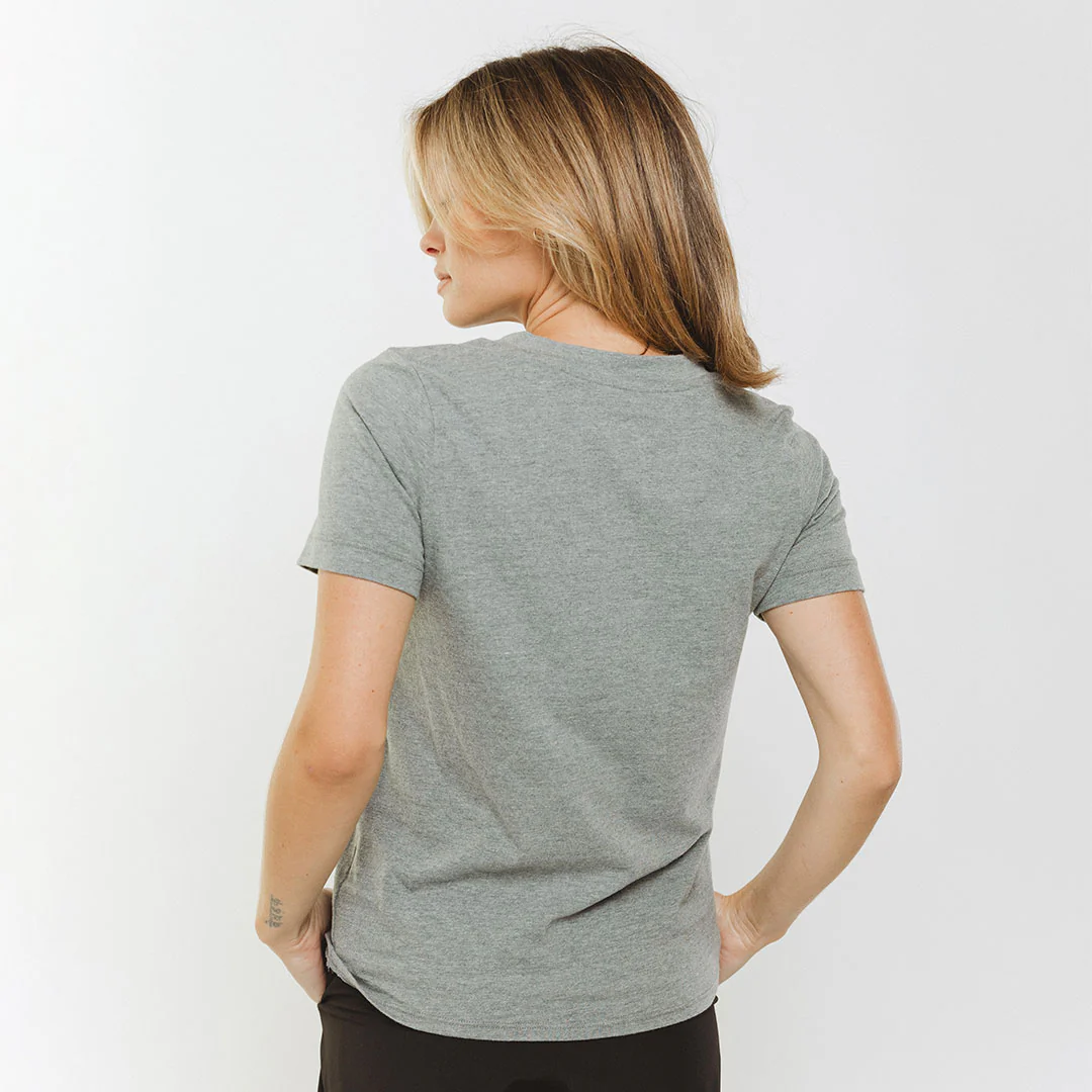 Utah Boyfriend Tee, Grey - Image 7
