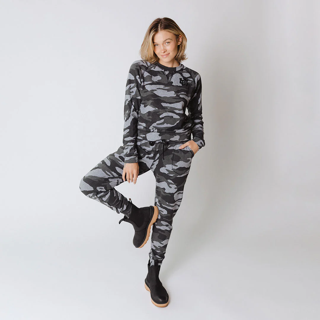 Utah Campus Crew, Grey Camo - Image 2