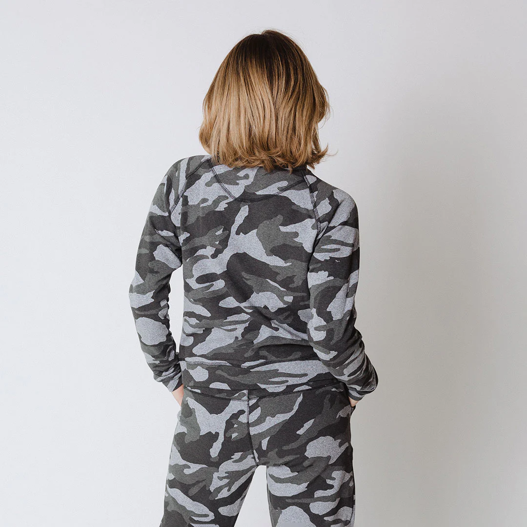 Utah Campus Crew, Grey Camo - Image 3