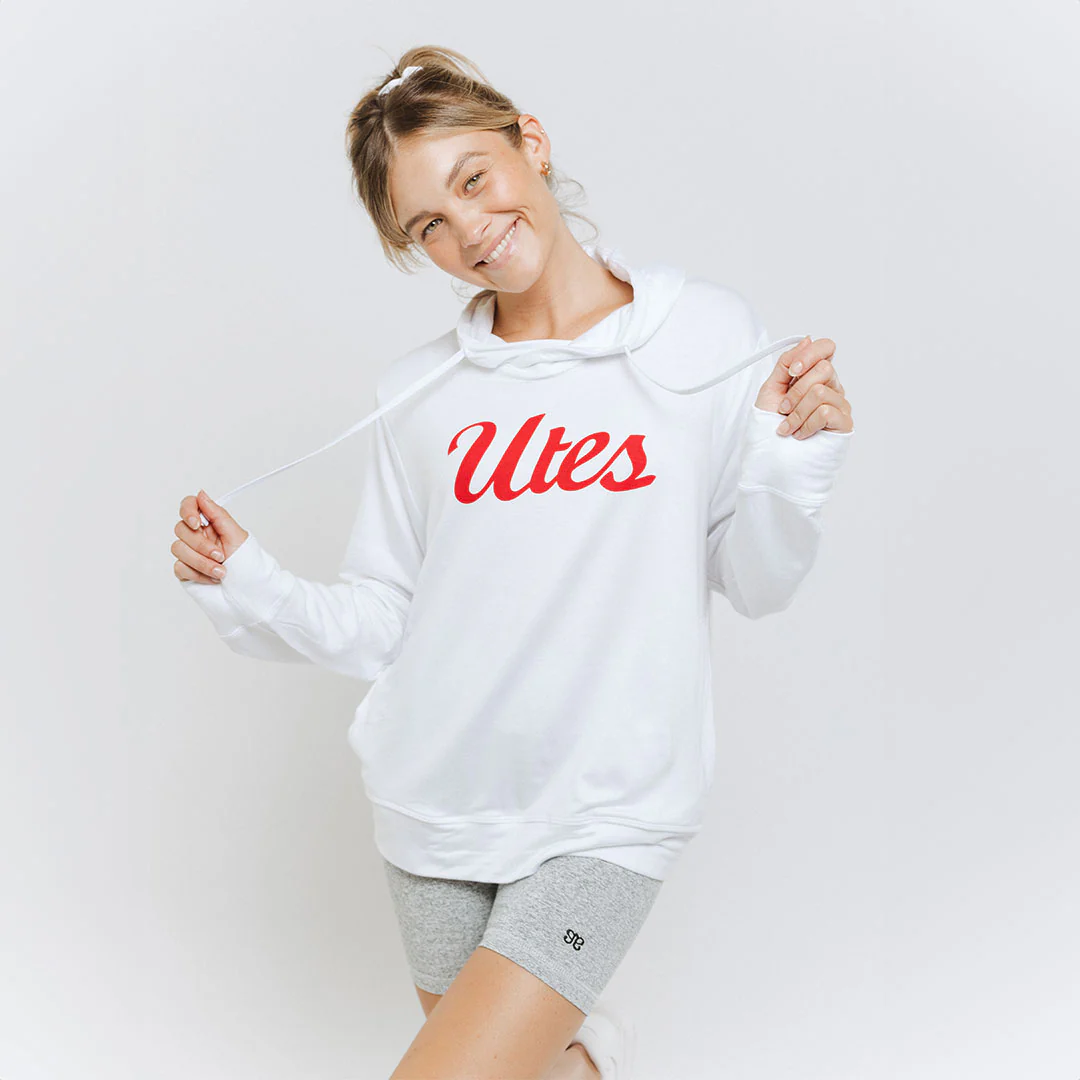 Utah City Pullover, White