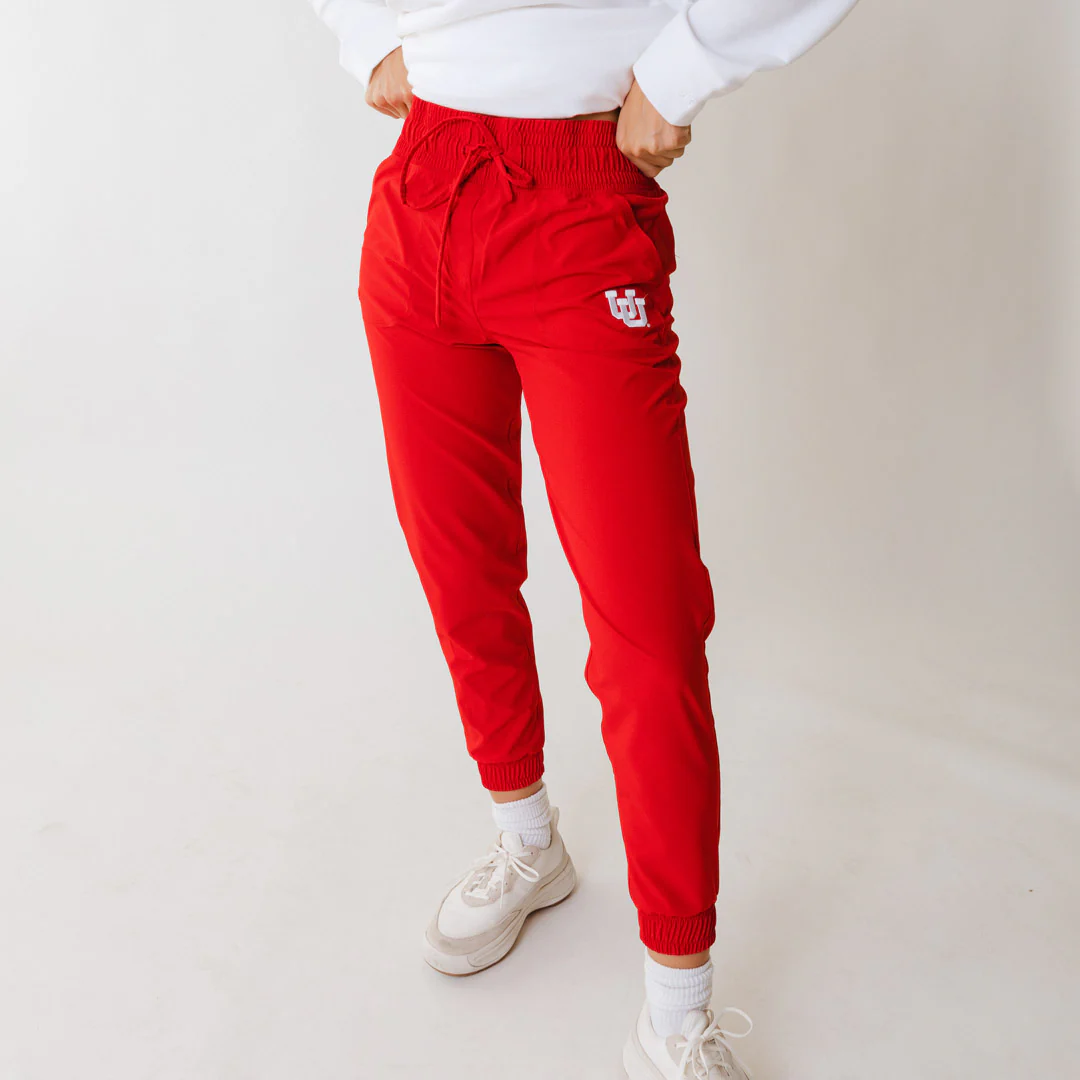 Utah Destination Joggers, Crimson - Image 10