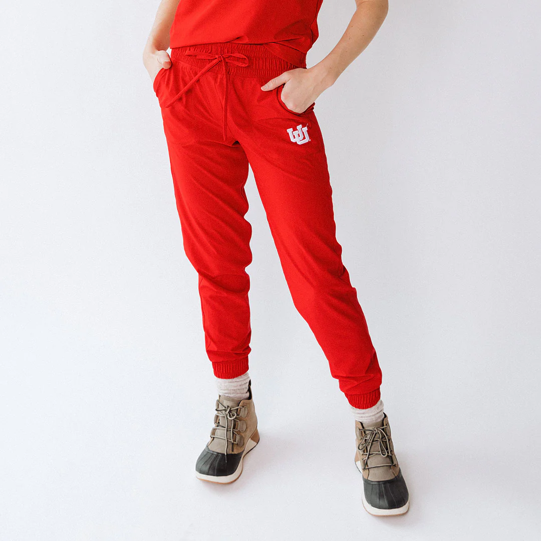 Utah Destination Joggers, Crimson - Image 5