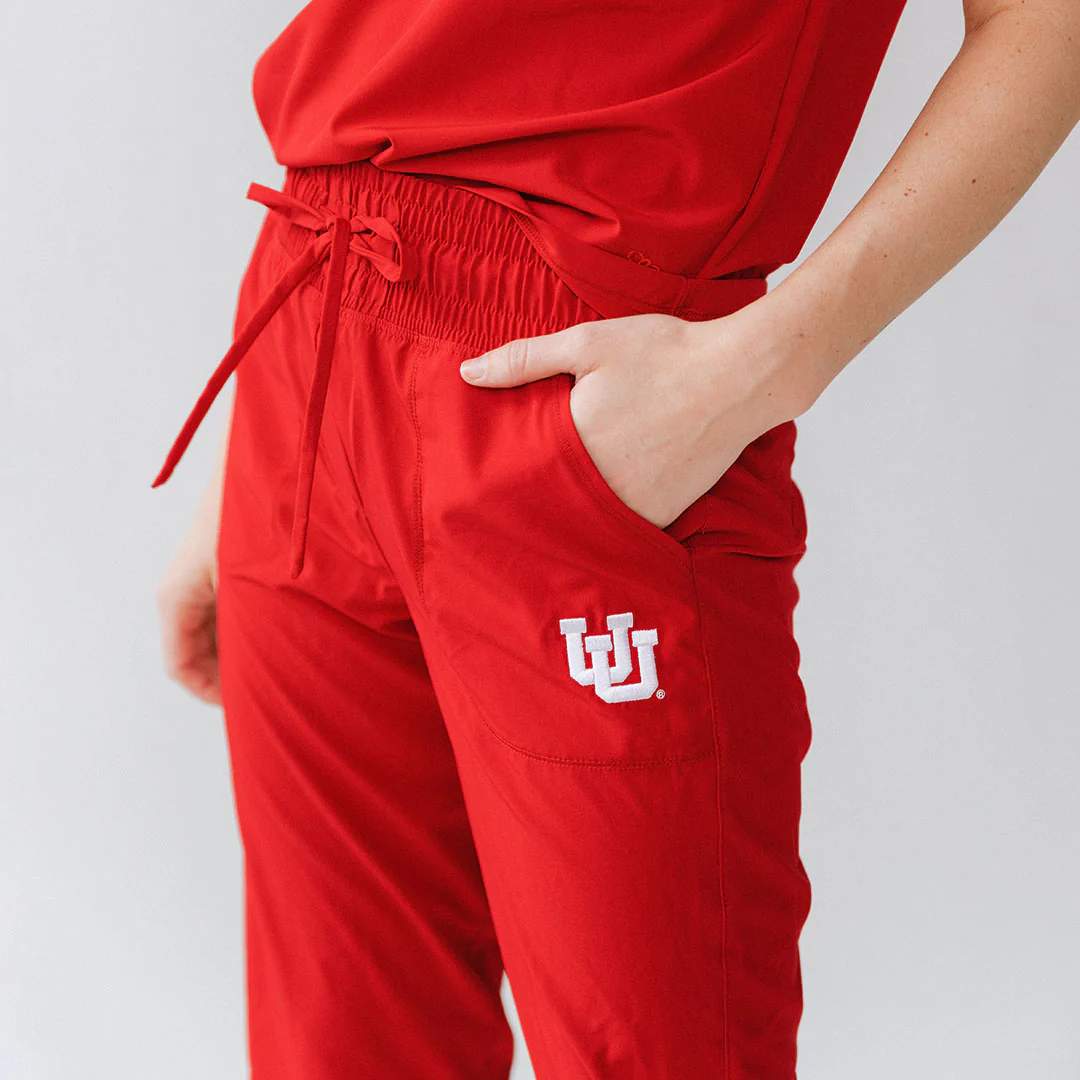 Utah Destination Joggers, Crimson - Image 6