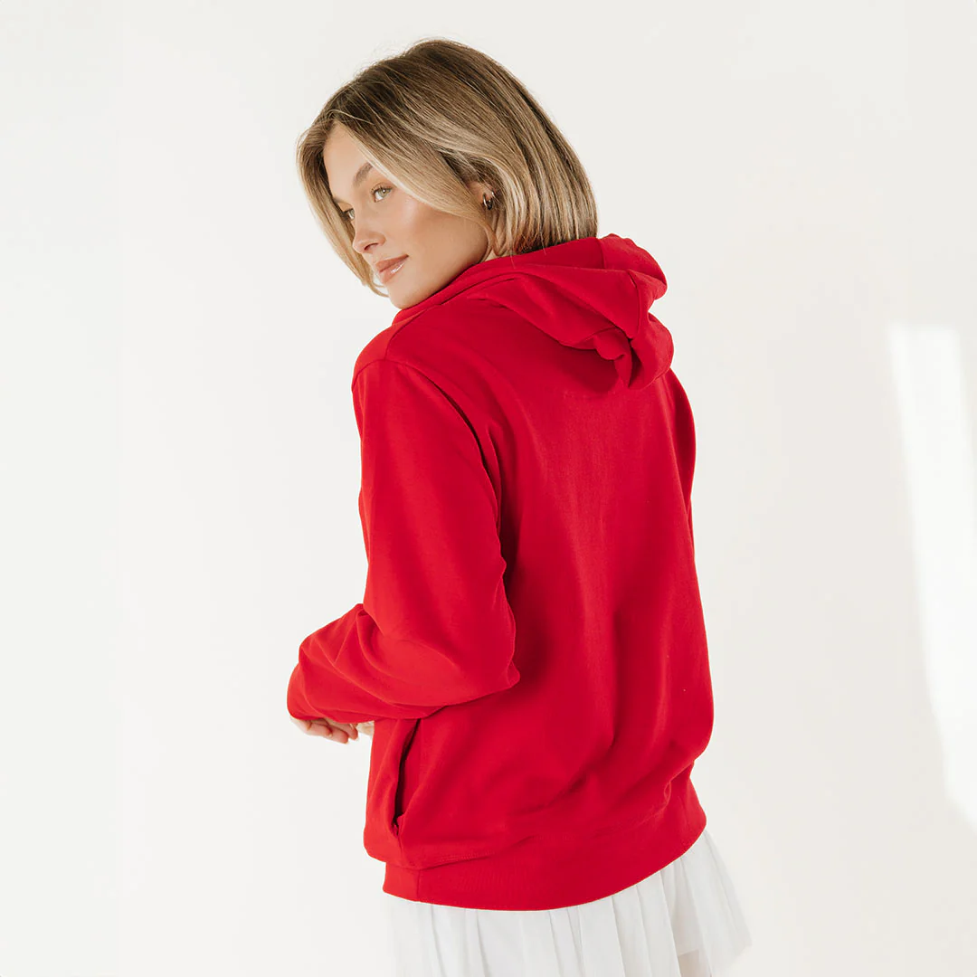 Utah Embroidered City Pullover, Crimson - Image 5