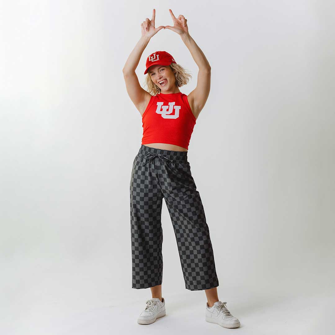 Utah High Neck Tank, Red U of U - Image 10
