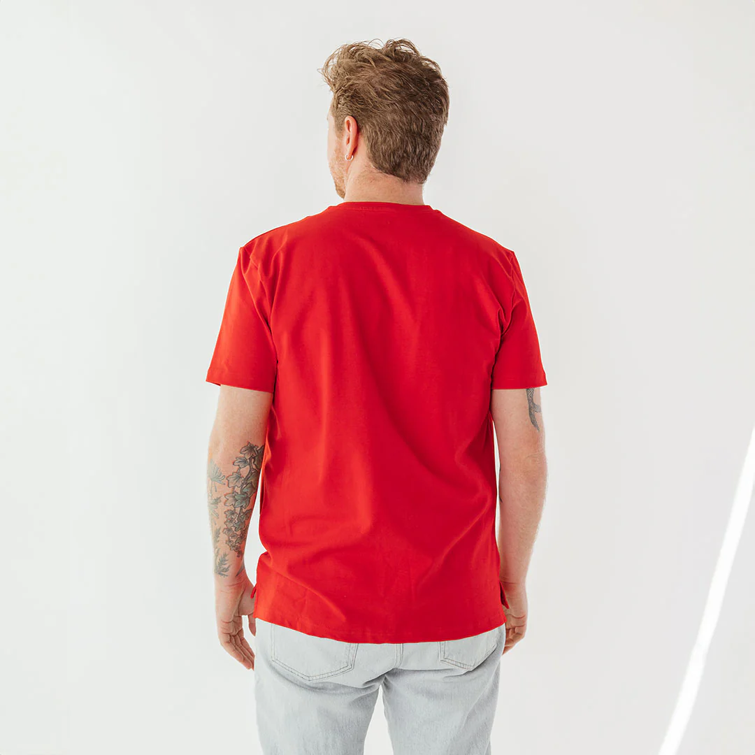 Utah Men's Classic Tee, Crimson Feather - Image 3
