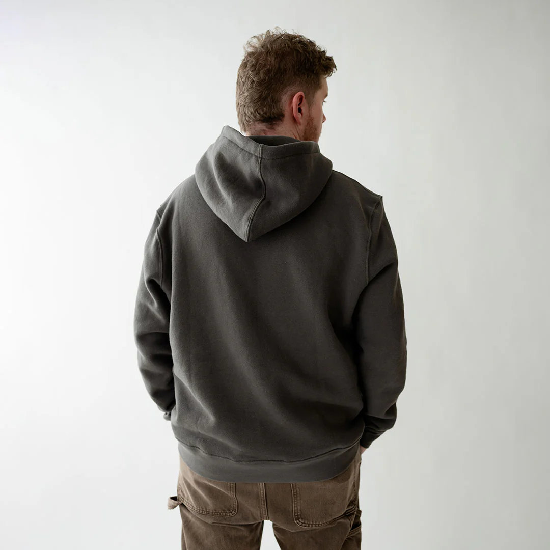 Utah Men's Hoodie, Charcoal - Utah - Image 3