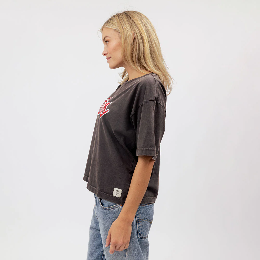 Utah Oversized Tee, Charcoal - Utes - Image 5
