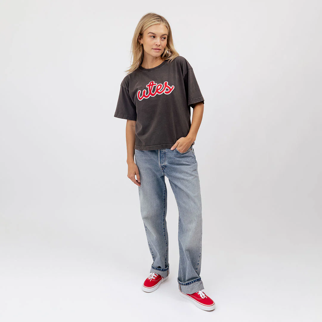 Utah Oversized Tee, Charcoal - Utes - Image 7