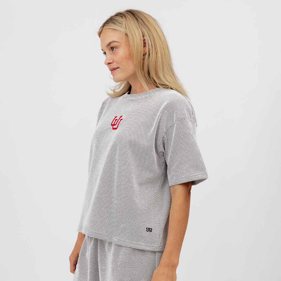 Utah Oversized Tee, Honeycomb - Image 3