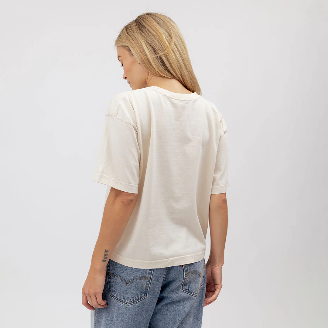 Utah Oversized Tee, Natural - University - Image 5