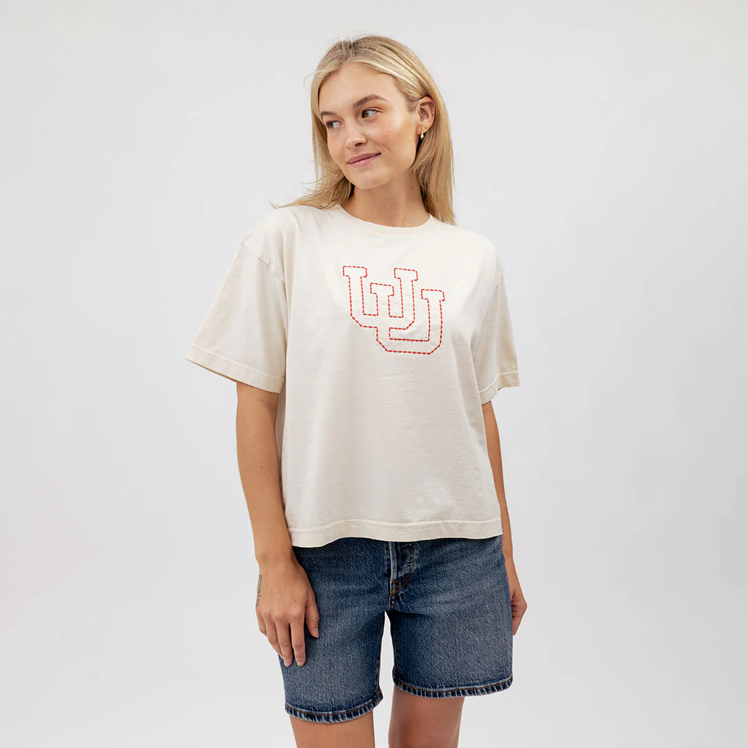 Utah Oversized Tee, Natural - UU - Image 2