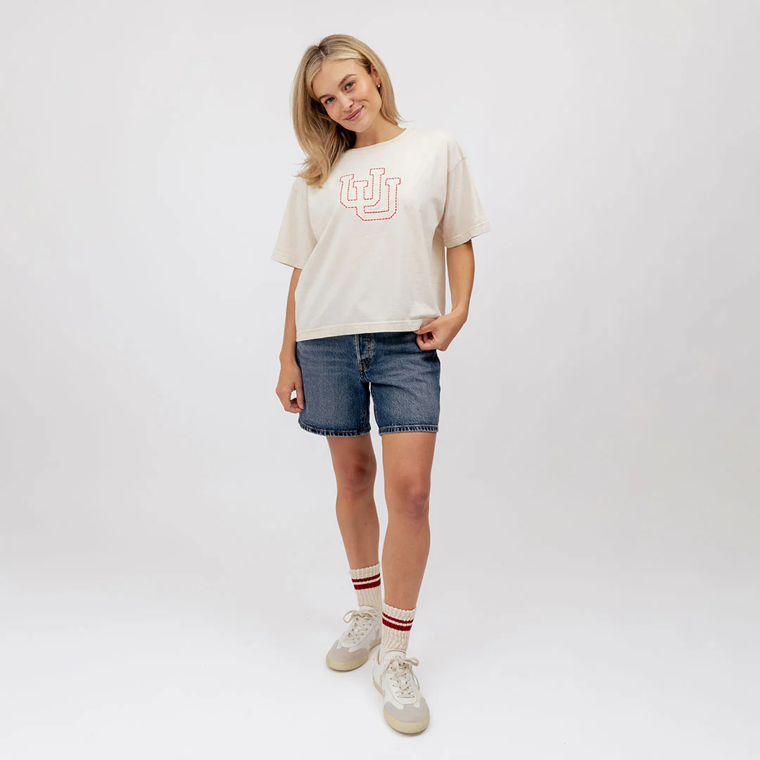Utah Oversized Tee, Natural - UU - Image 6