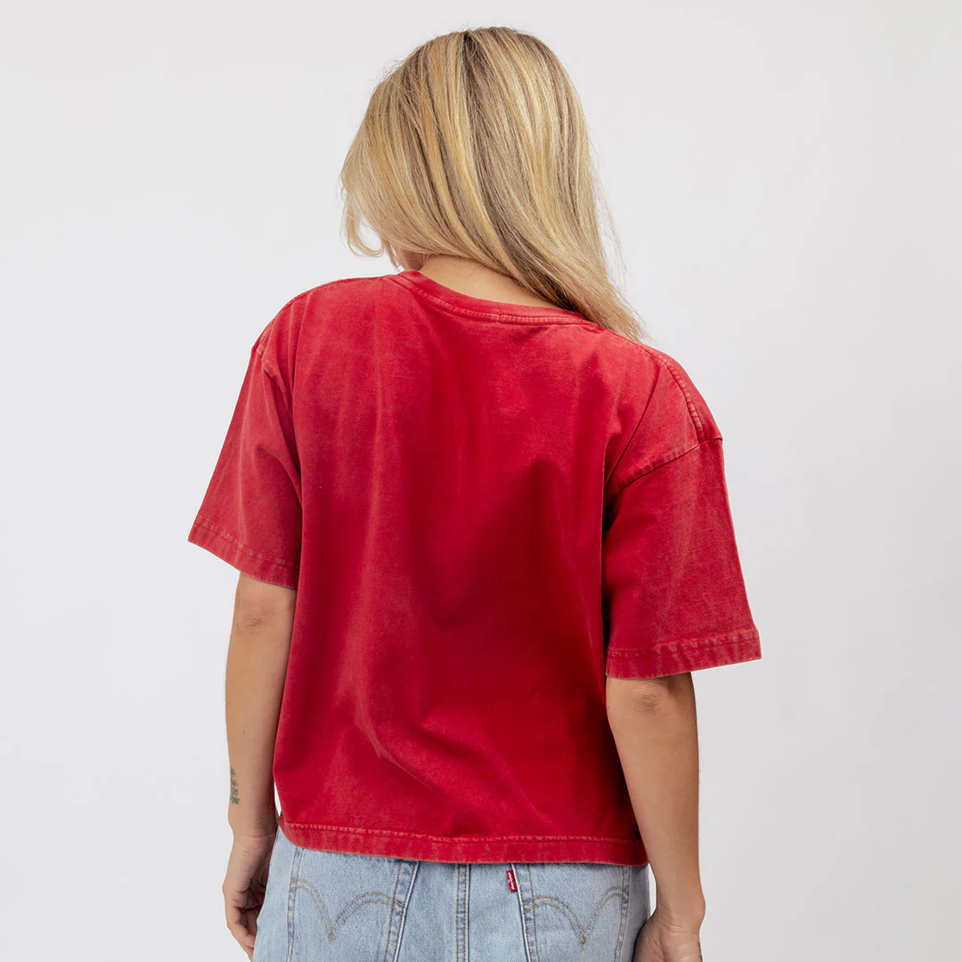 Utah Oversized Tee, Red - Utah - Image 5