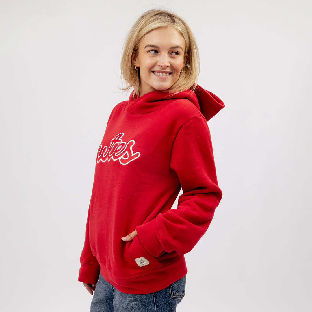 Utah Relaxed Hoodie, Red - Utes - Image 2