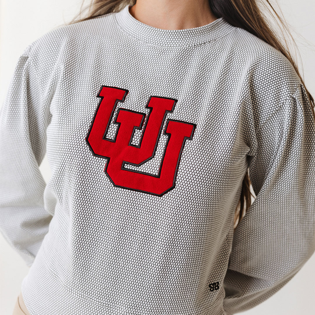 Utah Serena Top, Honeycomb U of U - Image 3
