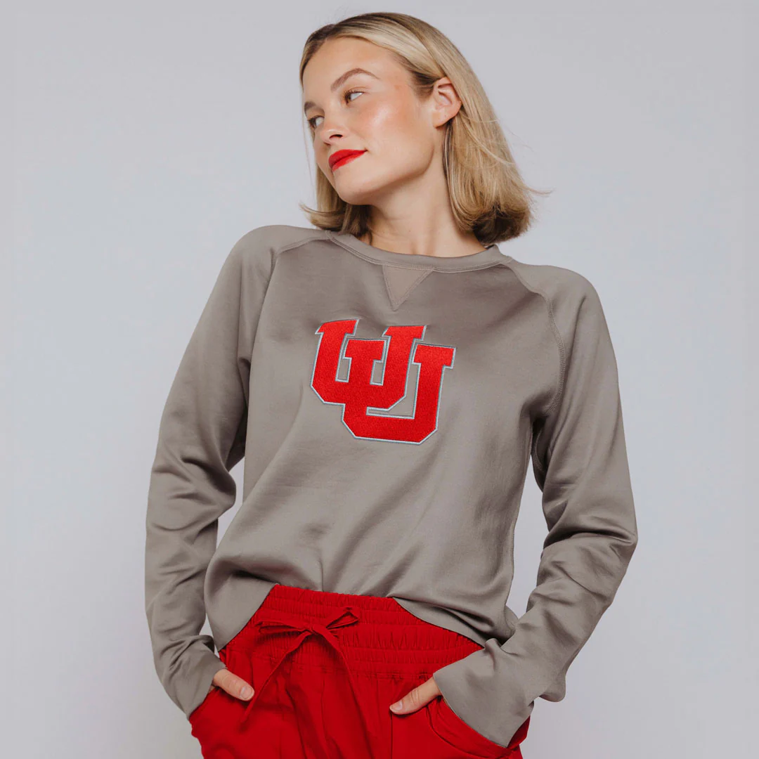 Utah Taupe Neo Sweatshirt U of U - Image 4