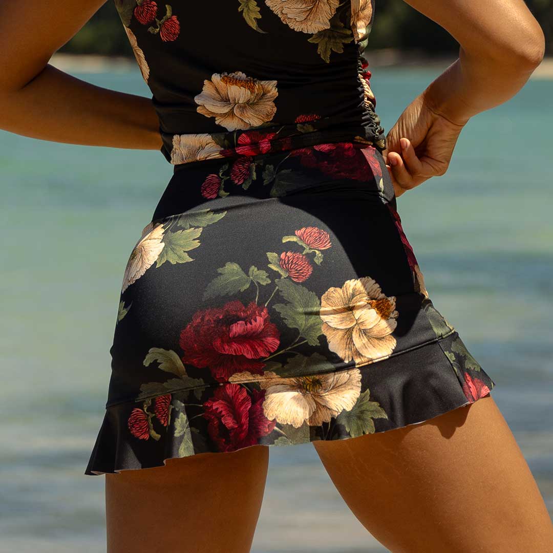 Victoria High-Waisted Swim Skirt - Image 3