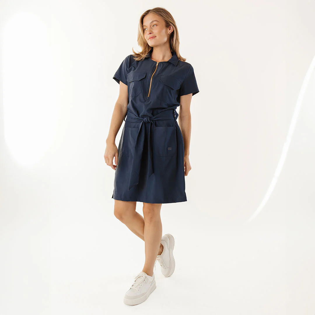 Vineyard Dress, True Blue - Image 5